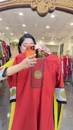 Smart designer front n back cotton suit set (slim fit) in rust