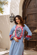 Super smart premium cotton printed plazzo paired with smart kurta