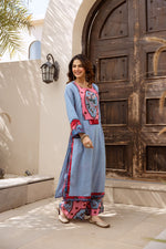 Super smart premium cotton printed plazzo paired with smart kurta
