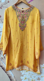 Pure crepe pretty handwork farshi salwar co ord
