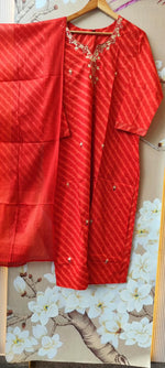 Pretty cotton gotta detailing suit set
