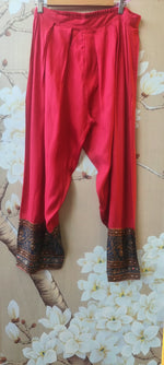 Premium soft dola silk lining farshi salwar suit set in red !! (Dispatch by Saturday) !