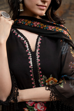 Pure orgenza digital printed stylish suit set