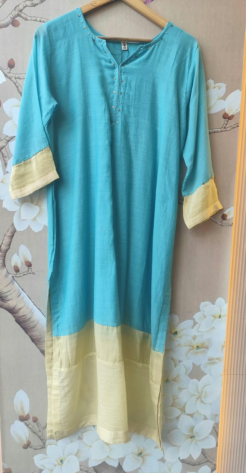 Premium Mul chanderi dual tone lining full suit set
