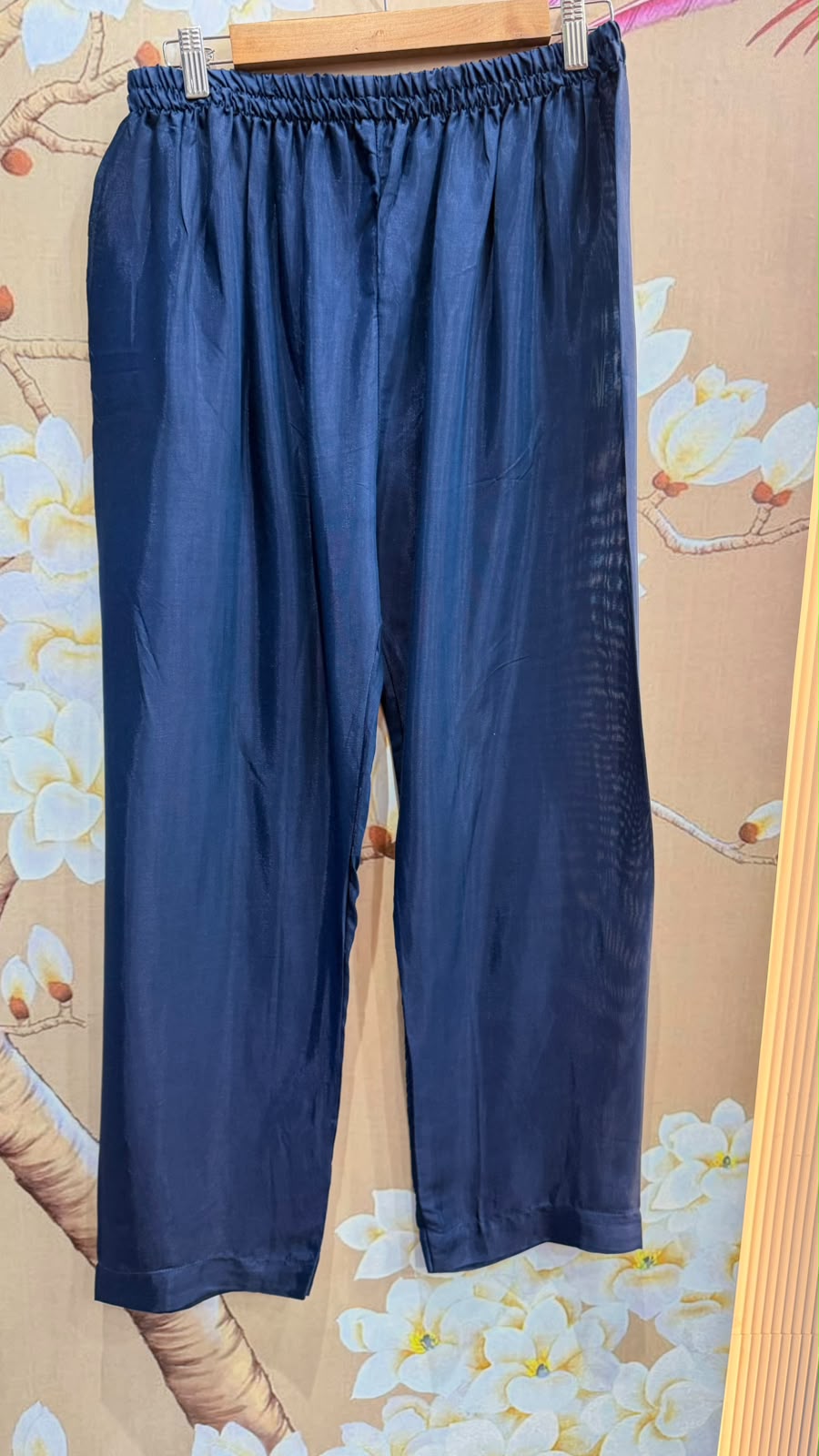 Premium Mul silk green n blue kurta pant