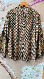 Wow designer shirt in pure crepe