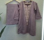 Organic cotton real mirror co ord set in purple