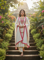 Shimmer tissue pure handwork suit set
