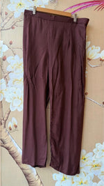 Premium chinon handwork full suit set in brown
