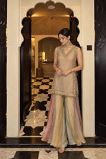 Premium tissue with necklace dupatta