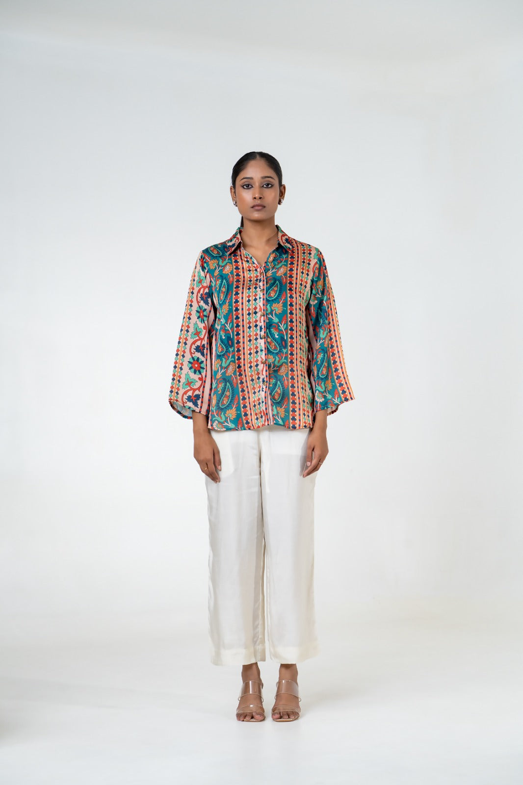 Premium satin silk shirt