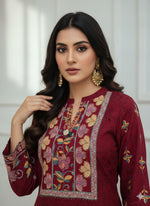 Pure premium crepe digital printed designer back suit set