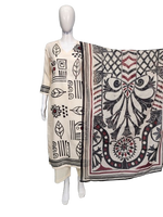 Smart Linen cotton kurta pant dupatta