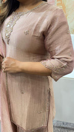 Designer salsa real mirror plazzo suit set