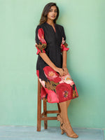 Viscose silk digital print one piece