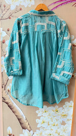 Pure Mul Chanderi embroidered with inner Co ord