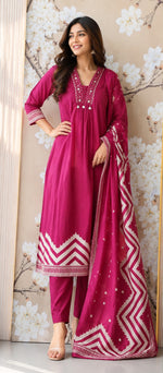 Pretty pink cotton suit set