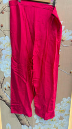 Rani pink with brocade detailing full suit set
