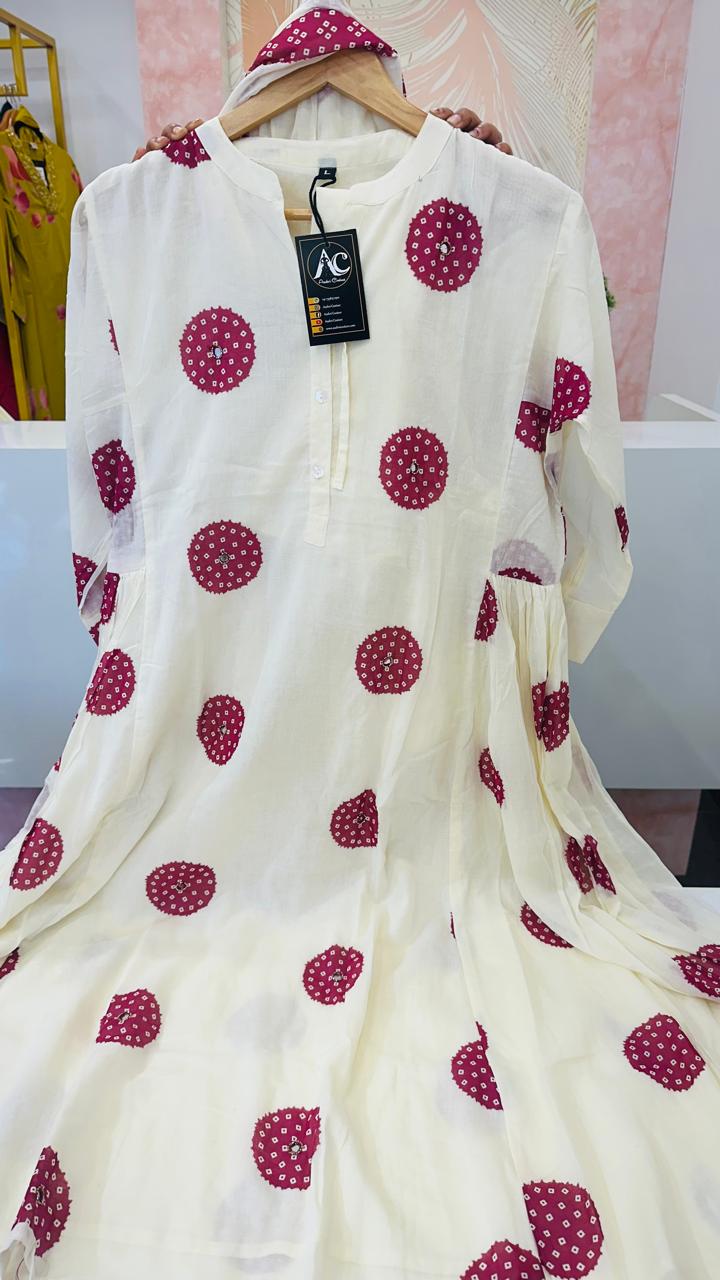 Restocked ! Pretty Mul cotton lining lining suit ! Dispatch next week!