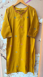Fully weave Patola silk suit set with lining (true to size )in yellow n pink