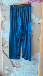 Pretty gaji silk suit set in blue