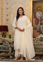 Timeless beauty ! A pure elegance ! Super beautiful n pretty cotton suit set with intricate detailing