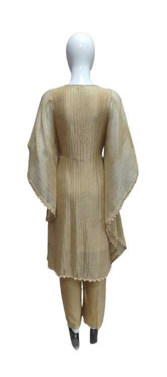 Super smart crush tissue kaftan set