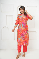 Pure mul silk kurta pant