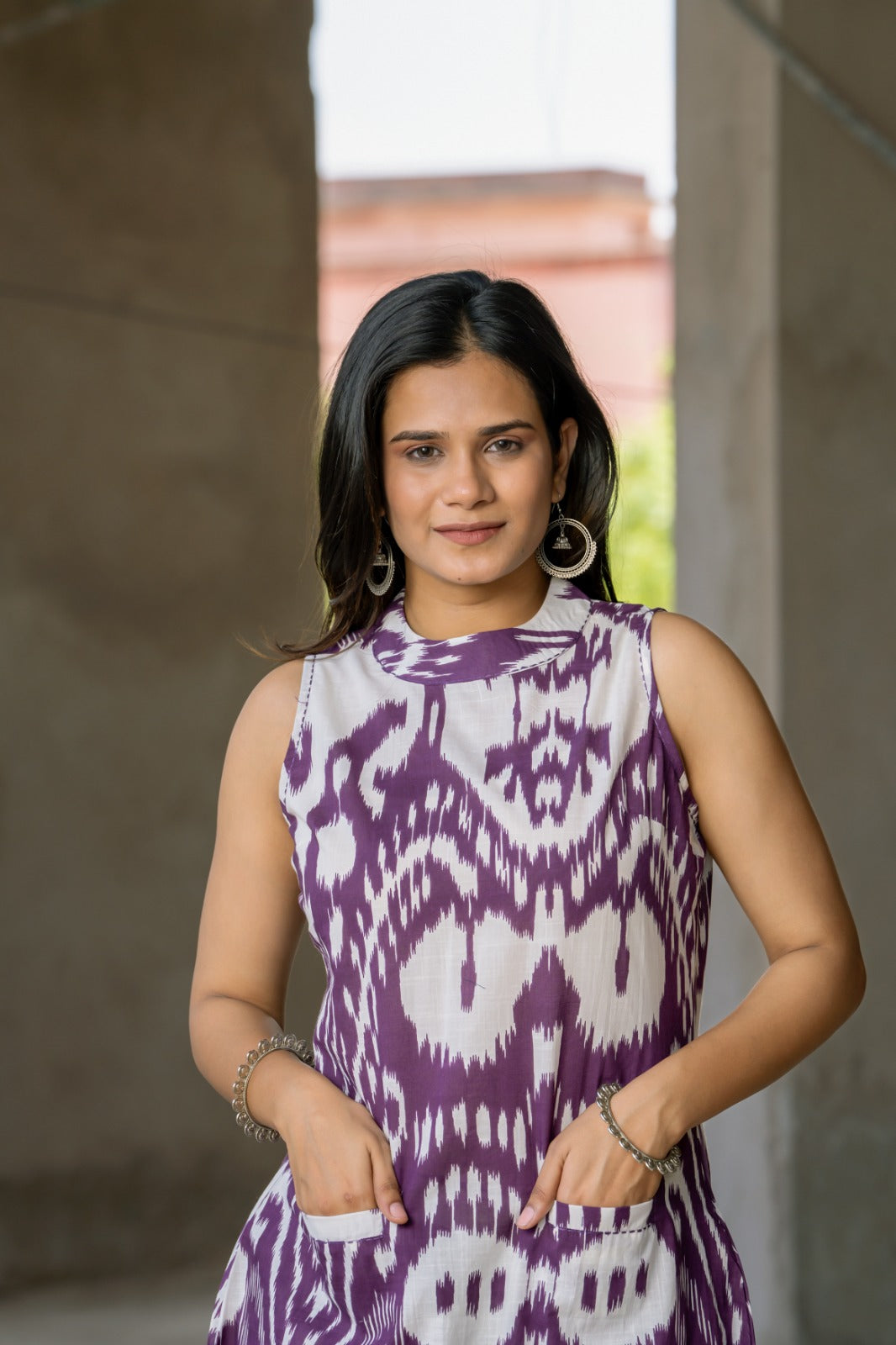 Beautiful n Elegant sleeveless kurta pant