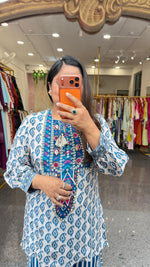 Pure crepe digital printed co ord set