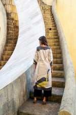 Linen cotton digital printed suit set