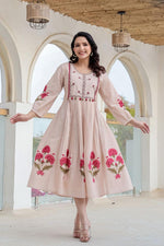 Pink digital printed cotton one price with inner