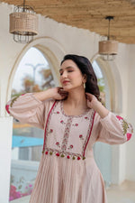 Pink digital printed cotton one price with inner