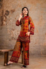 Premium rayon stylish co ord set