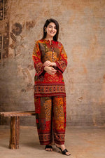 Premium rayon stylish co ord set