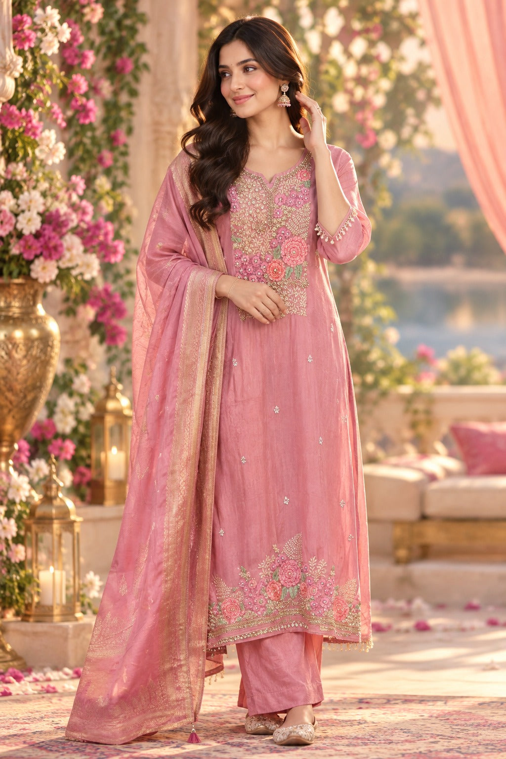 Bestsellerrestocked in new colour premium tissue hand work suit set