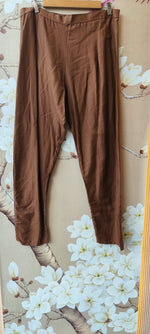 Premium Mul Chanderi suit set in brown