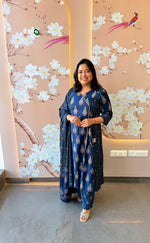 Pretty cotton angrakha pattern full suit