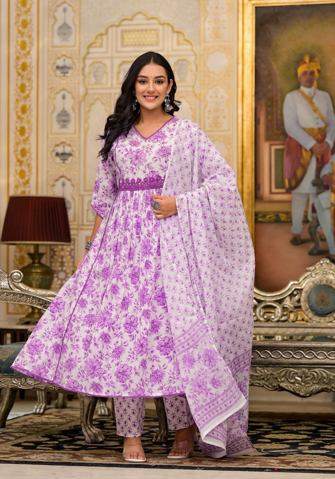 Wow !! Definitely a true stunner in pure cotton