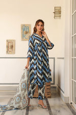 Pure cotton Alia cut suit set