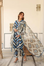 Pure cotton Alia cut suit set