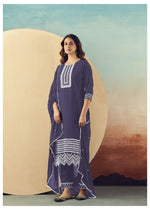 Pure viscose with full embroidery suit set