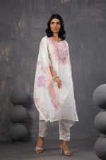 Super pretty embroidered muslin suit set