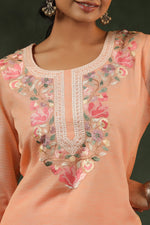 Soft Kota tissue embroidered suit set