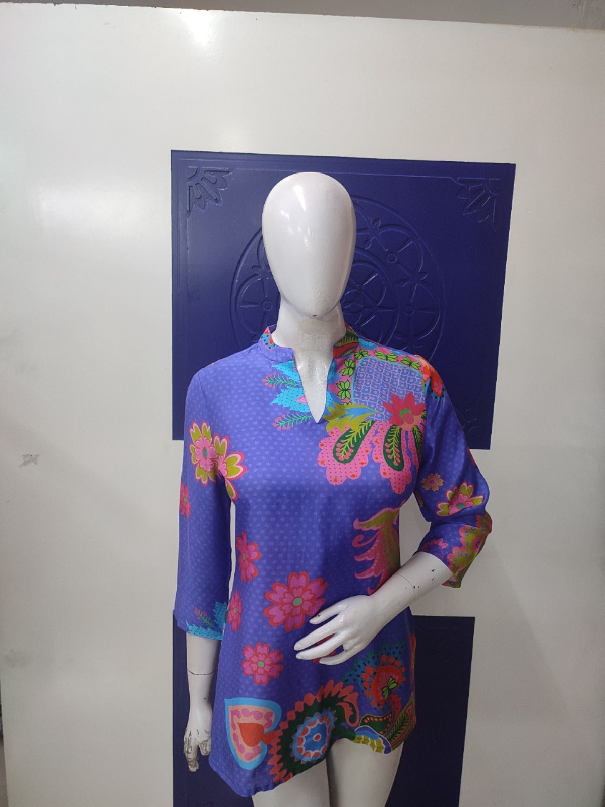 Pure muslin silk top