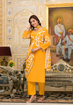 Pure crepe digital printed suit set