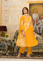 Pure crepe digital printed suit set