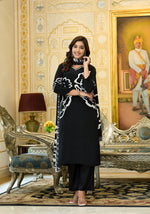 Pure crepe digital printed suit set