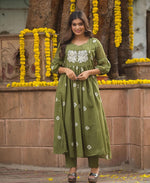Pure mul cotton bandhani kurta pant