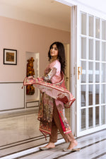 Pretty Shimmer Tissue Suit Set